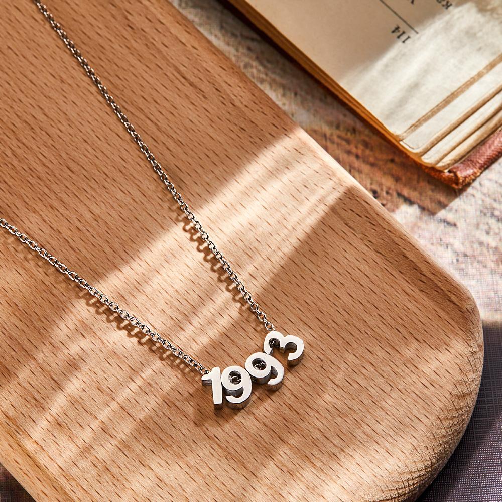 Number Necklace Special Date or Team Number Gift for Sports Team Mother's Day and All Occasions - soufeelmy