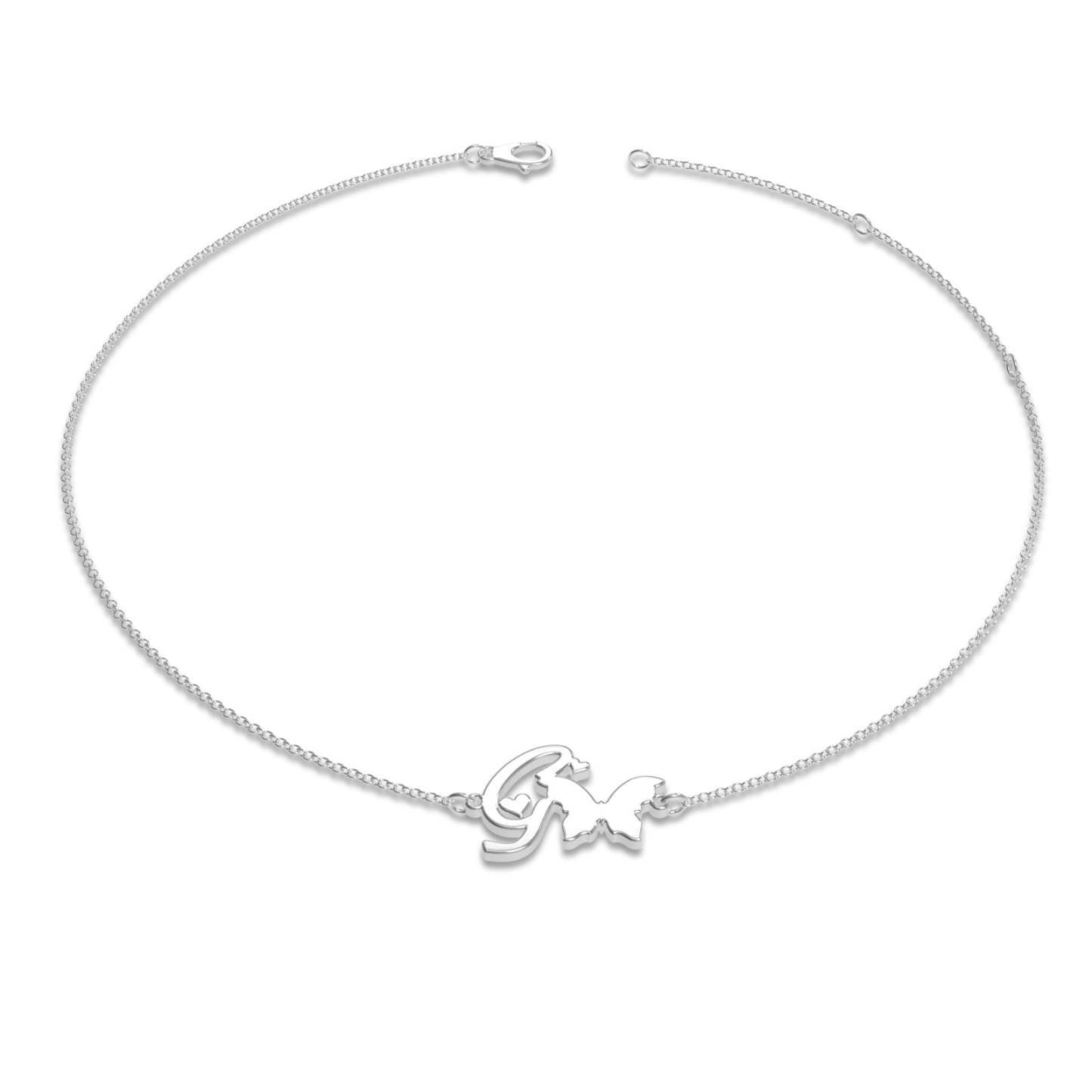 Custom Bracelet Female Bracelet Gift, Personalized Bracelet With A Butterfly - 