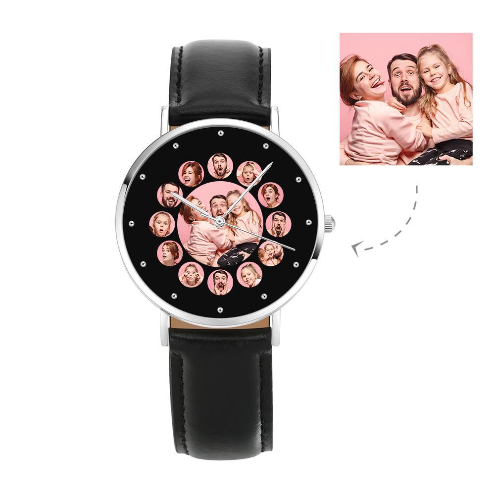 Custom Family Photo Watch Collage 13 Instagram Pictures 40mm - soufeelmy