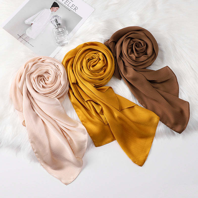Fashion Turban Trend Multicolor Long Scarf Gifts - soufeelmy