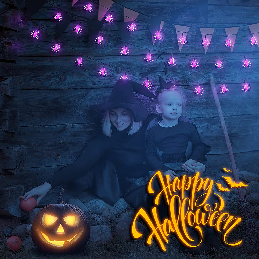 Halloween Decorative String Lights with 30 Lights for Halloween Theme Party Indoor Outdoor Decorations - soufeelmy