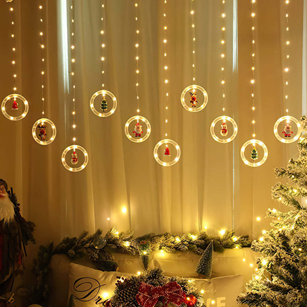 Christmas Decoration String Lights with Battery Operated or USB Powered Christmas Hanging Ornaments for Indoor Outdoor Holiday Christmas New Year Party Decorations - soufeelmy