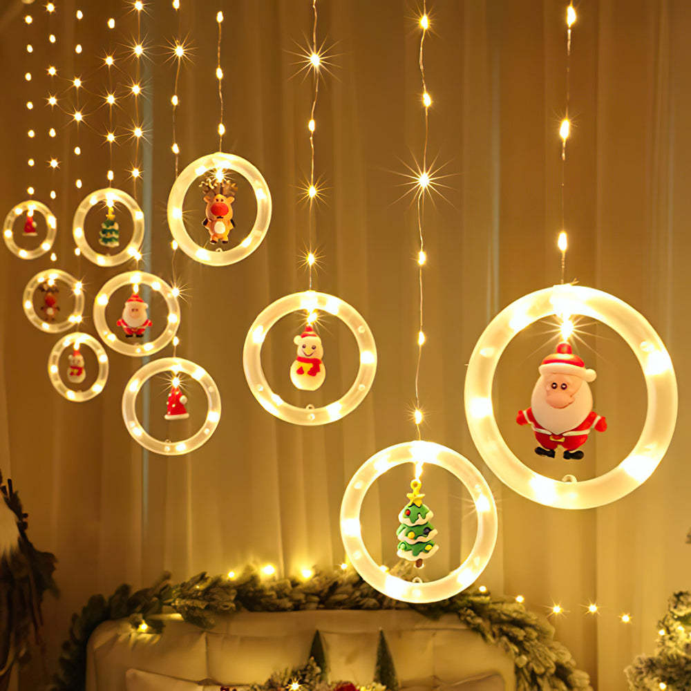 Christmas Decoration String Lights with Battery Operated or USB Powered Christmas Hanging Ornaments for Indoor Outdoor Holiday Christmas New Year Party Decorations - soufeelmy