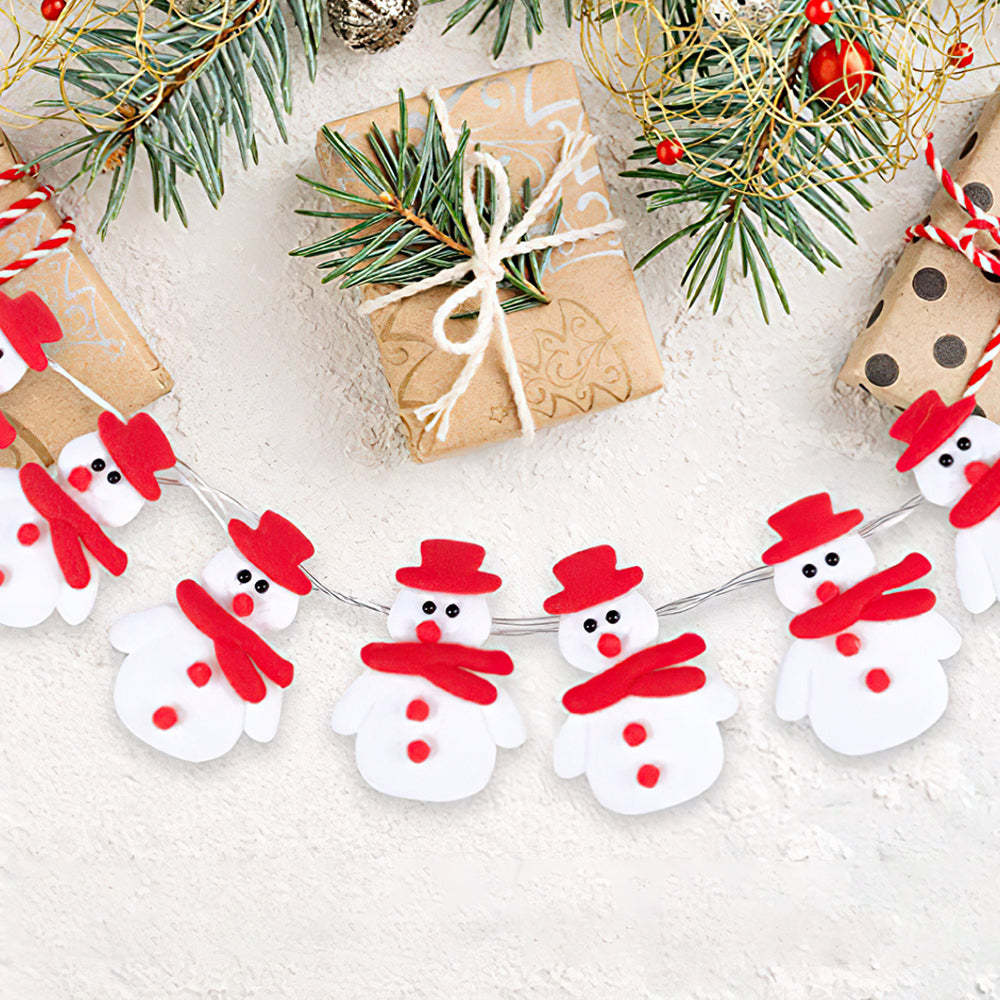 Christmas Decoration String Lights with Battery Operated or USB Powered Christmas Hanging Ornaments for Indoor Outdoor Holiday Christmas New Year Party Decorations - soufeelmy
