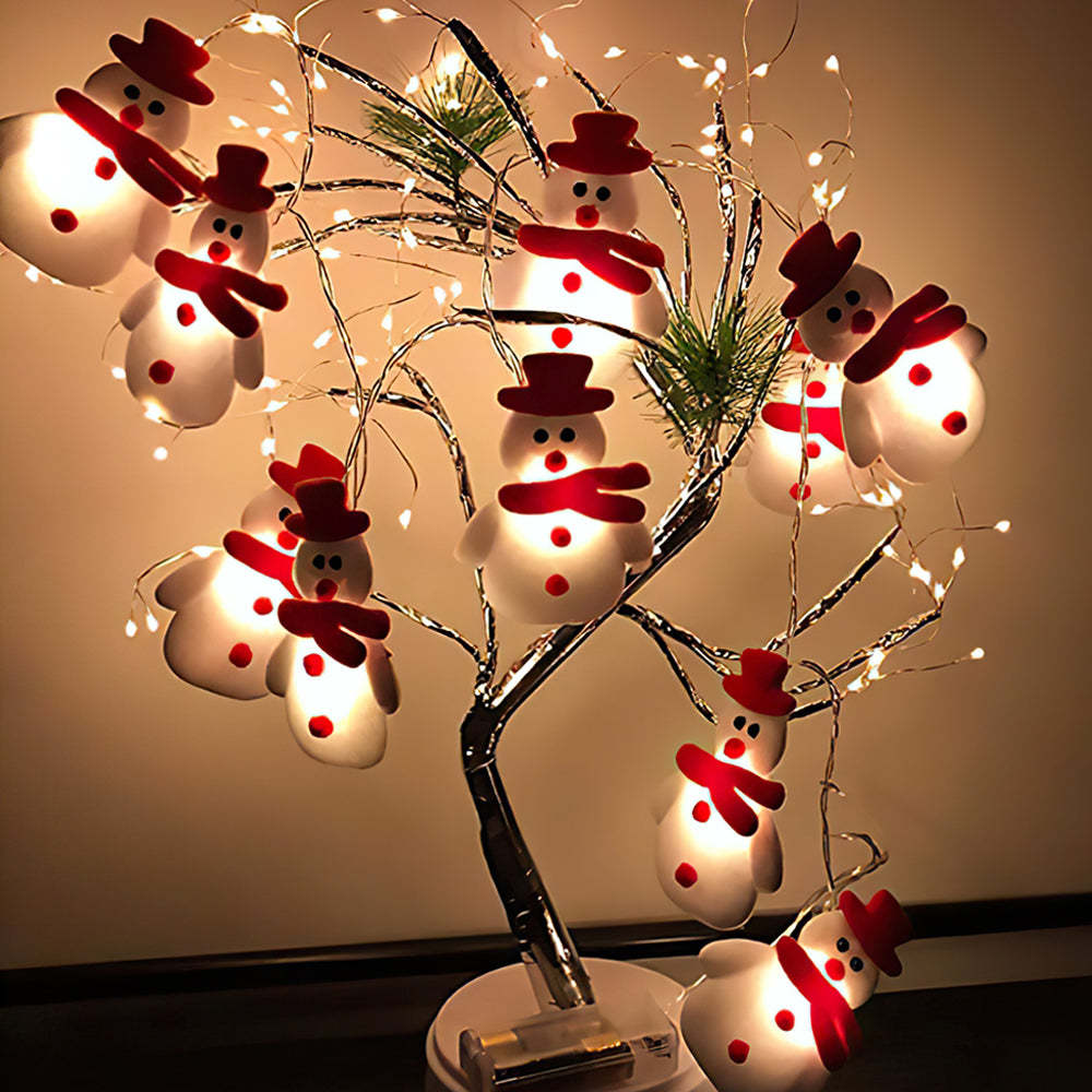 Christmas Decoration String Lights with Battery Operated or USB Powered Christmas Hanging Ornaments for Indoor Outdoor Holiday Christmas New Year Party Decorations - soufeelmy