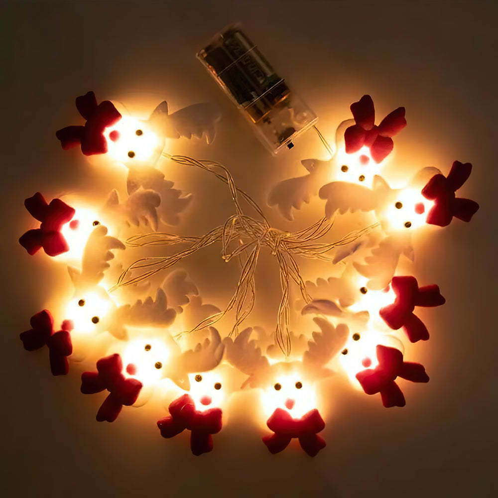 Christmas Decoration String Lights with Battery Operated or USB Powered Christmas Hanging Ornaments for Indoor Outdoor Holiday Christmas New Year Party Decorations - soufeelmy