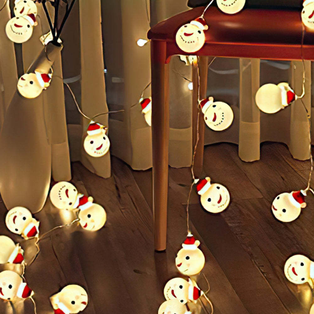 Christmas Decoration String Lights with Battery Operated or USB Powered Christmas Hanging Ornaments for Indoor Outdoor Holiday Christmas New Year Party Decorations - soufeelmy