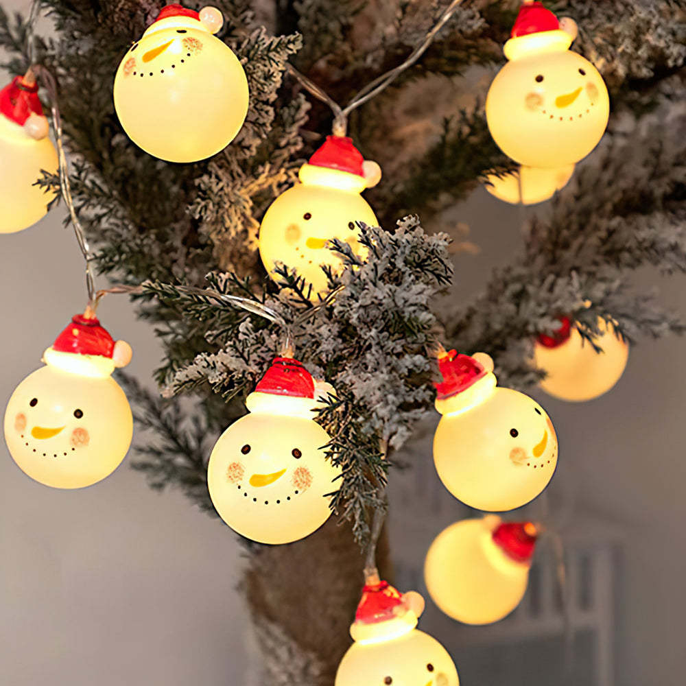 Christmas Decoration String Lights with Battery Operated or USB Powered Christmas Hanging Ornaments for Indoor Outdoor Holiday Christmas New Year Party Decorations - soufeelmy