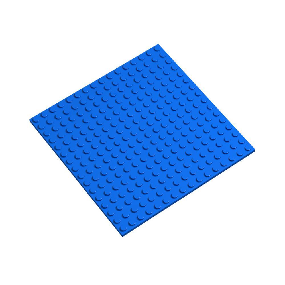 Classic Building Base Plate for Building Bricks Blue 5*5inch - soufeelmy