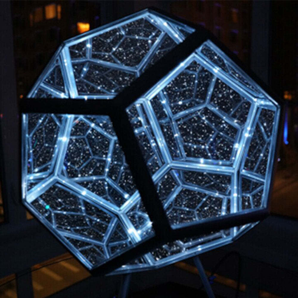Infinity Dodecahedron Light Creative Color Art Night Light Home Decor Gifts - soufeelmy