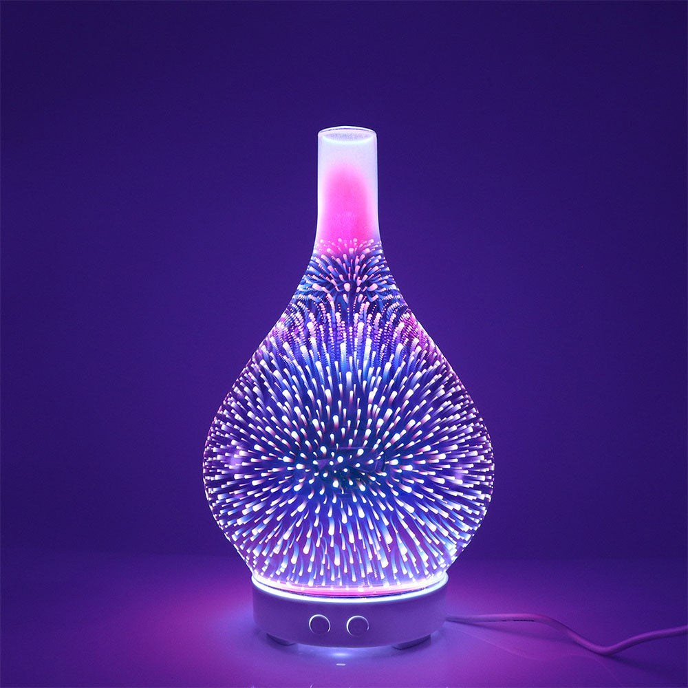 Exquisite Aromatherapy Lamp Color Changing Fireworks Humidifier Home Gifts - soufeelmy
