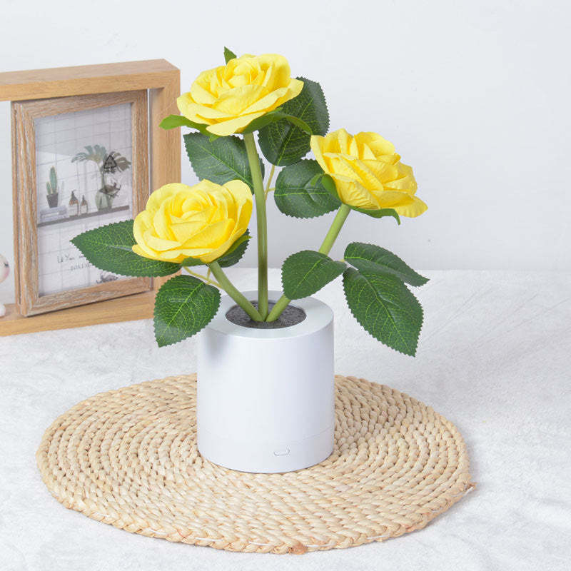 Flowers Table Lamp Rose Night Light Home Decor Gifts for Mother's Day - soufeelmy