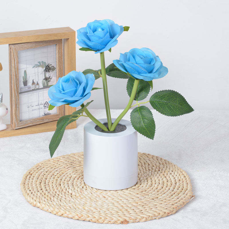 Flowers Table Lamp Rose Night Light Home Decor Gifts for Mother's Day - soufeelmy