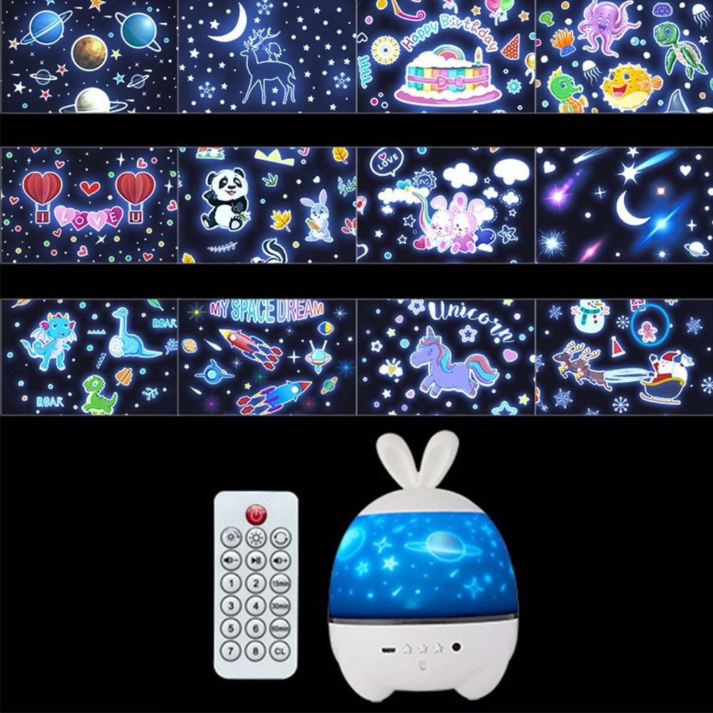 Star Night Light Creative Projector Romantic Led Children's Room Supplies - soufeelmy