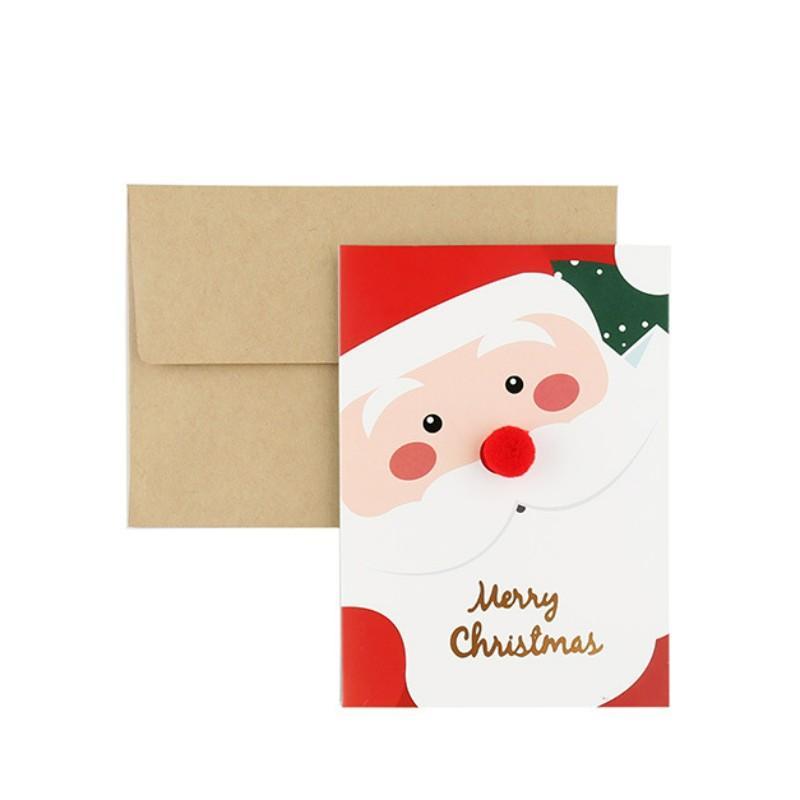 Christmas Holiday Greeting Cards with Envelopes Gift for Friends - 