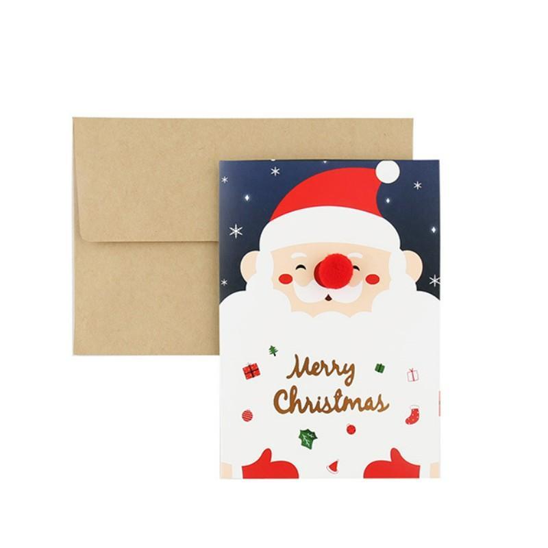 Christmas Holiday Greeting Cards with Envelopes Gift for Friends - 