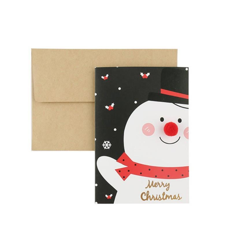 Christmas Holiday Greeting Cards with Envelopes Gift for Friends - 