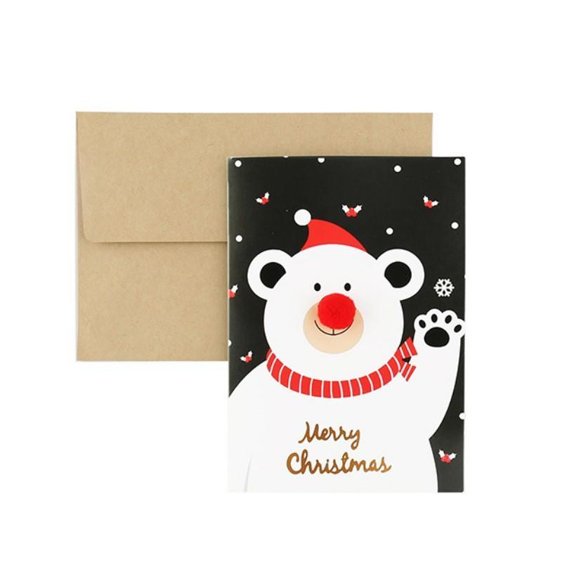 Christmas Holiday Greeting Cards with Envelopes Gift for Friends -