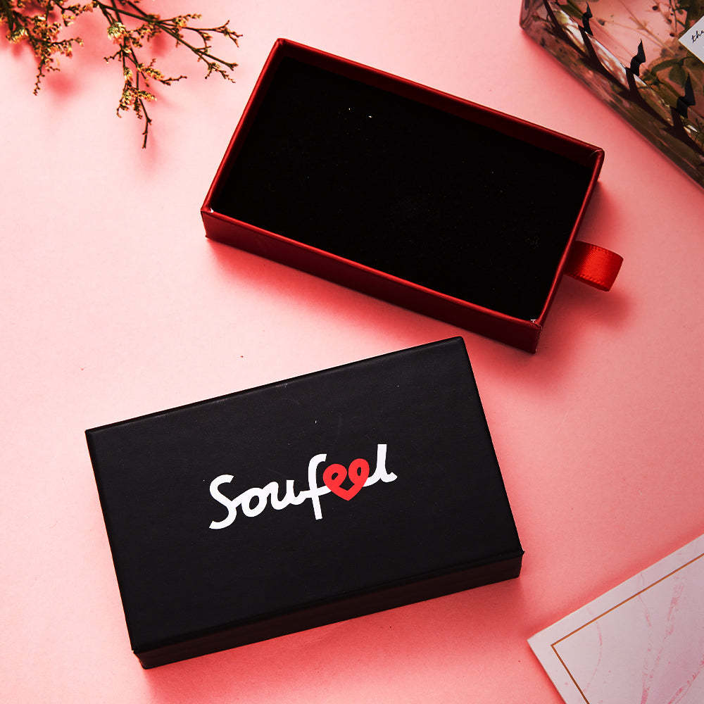 AR View - Soufeel Drawer Box Gift Package Cardboard Gift Box with Sponge