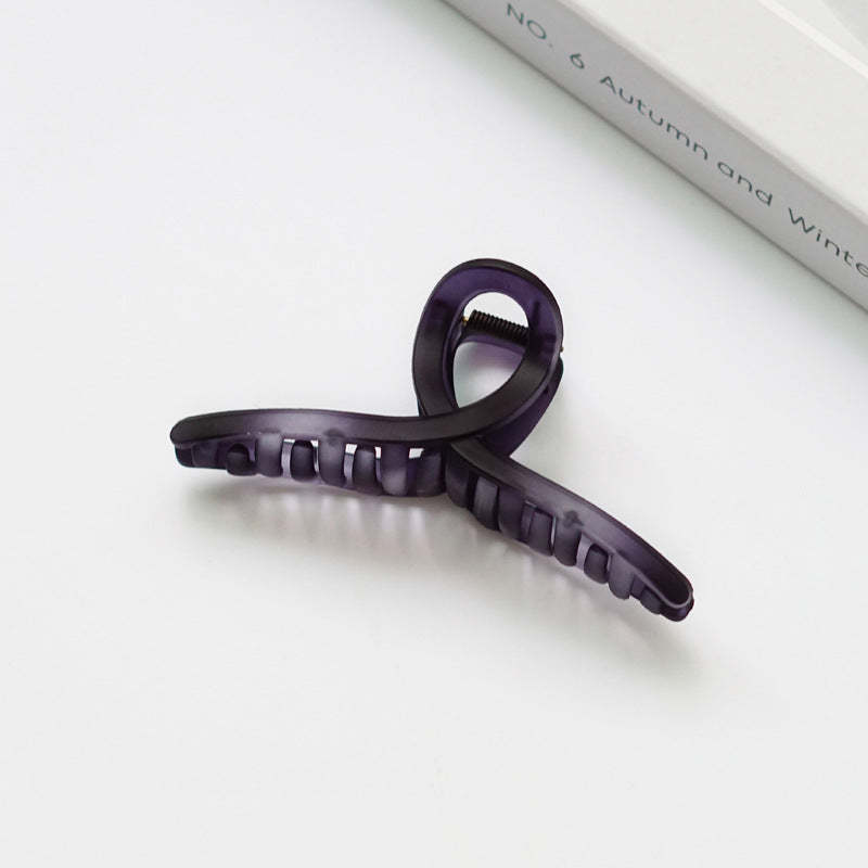 Large Solid Matte Hollow Hairpin Simple Hairpin Gift for Her - soufeelmy
