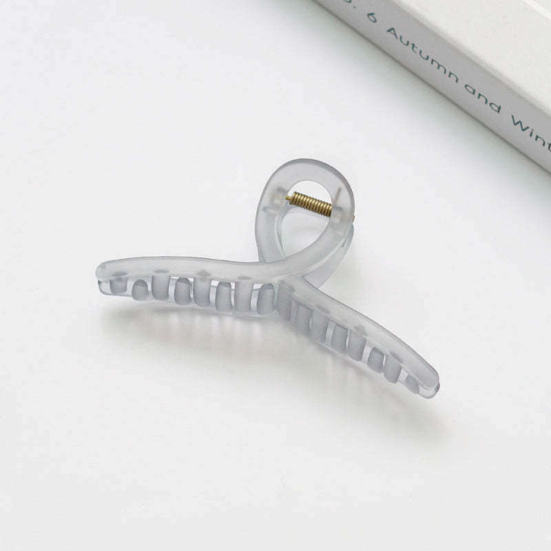 Large Solid Matte Hollow Hairpin Simple Hairpin Gift for Her - soufeelmy