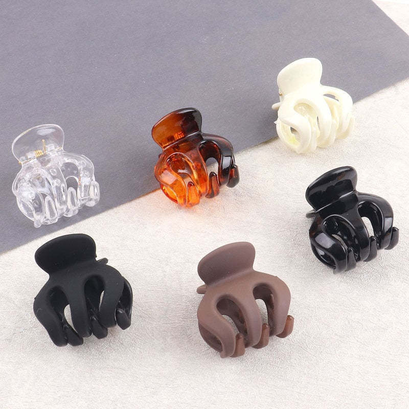 Fixed Hairstyle Simple Fashion Temperament Matte Grip Clip Gift for Her - soufeelmy
