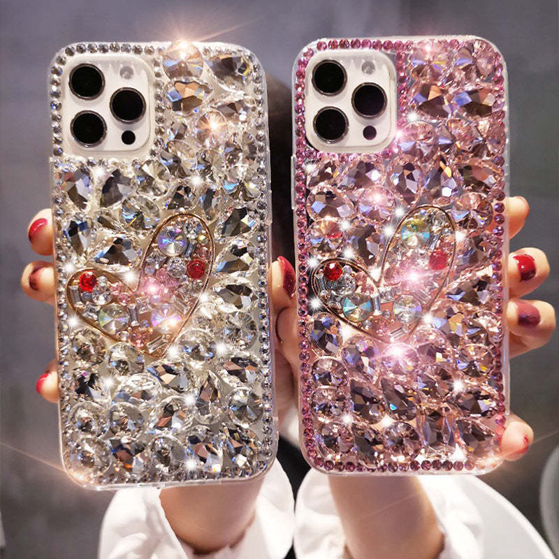 Love Diamond Digital Mobile Phone Case Gift for Her - soufeelmy