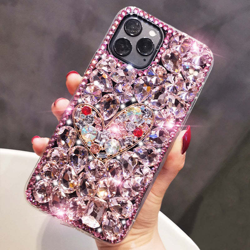 Love Diamond Digital Mobile Phone Case Gift for Her - soufeelmy