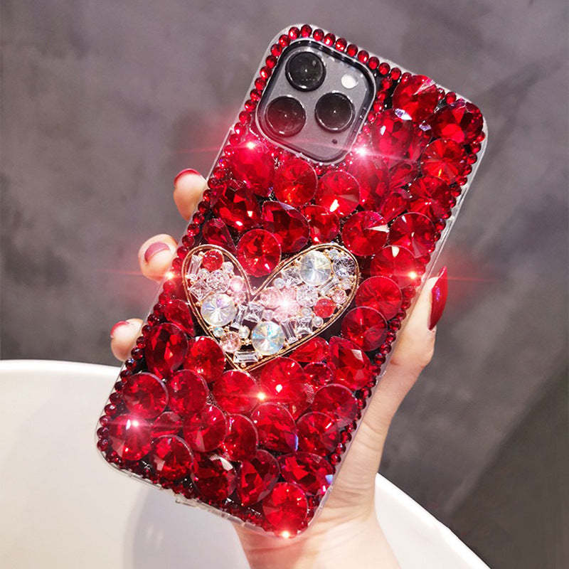 Love Diamond Digital Mobile Phone Case Gift for Her - soufeelmy
