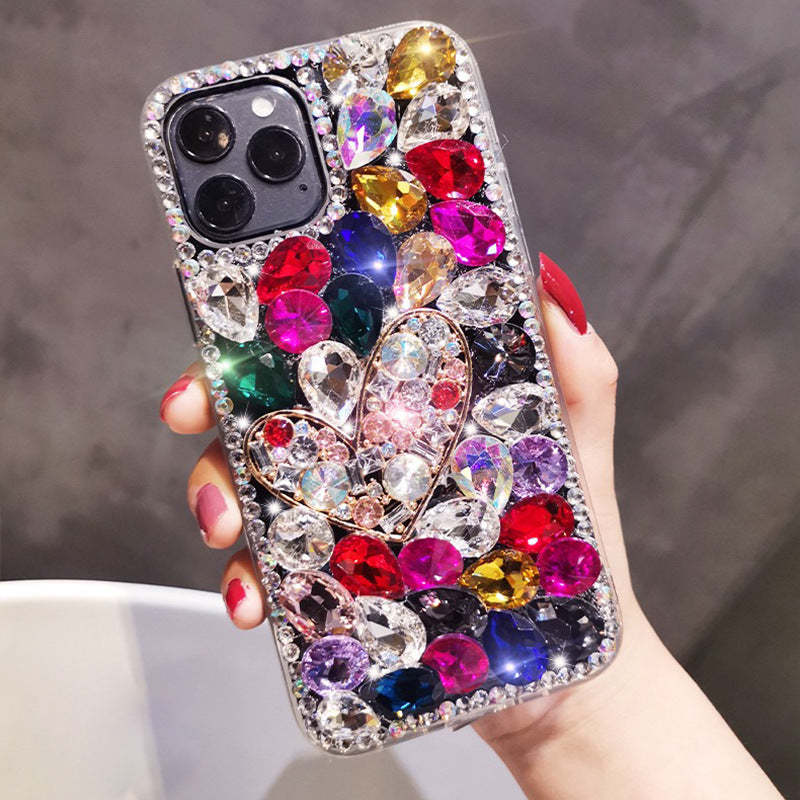 Love Diamond Digital Mobile Phone Case Gift for Her - soufeelmy