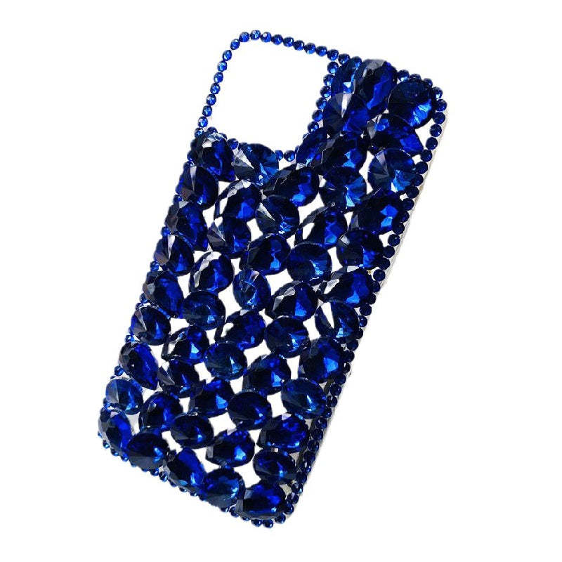 Handmade Rhinestone iPhone Case All Inclusive Silicone Phone Protective Cover - soufeelmy