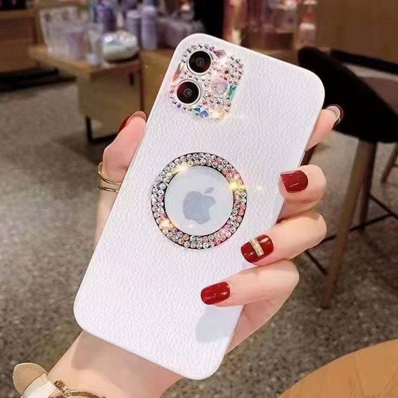 Creative iPhone Case Cute Rhinestone iPhone Cases Protective Cover Case Gift for Girls - soufeelmy