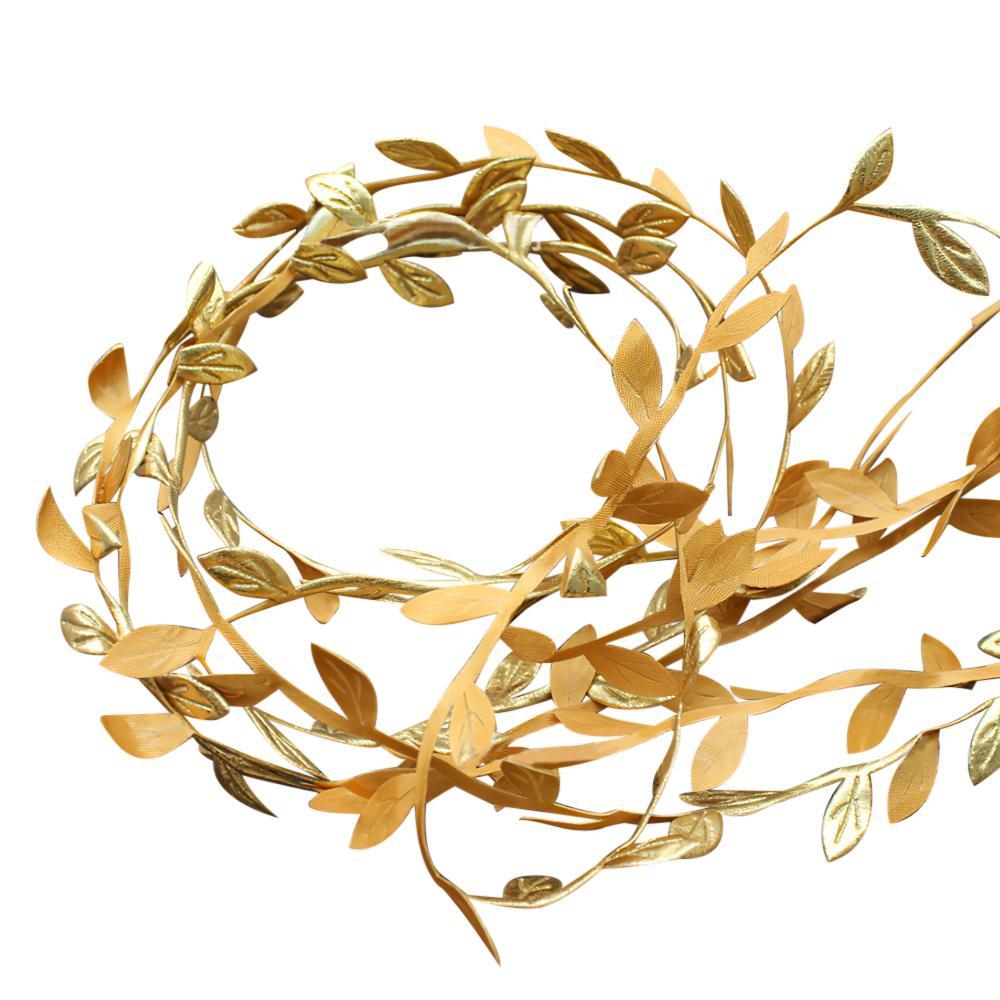 Bridal Leaf Vine Crown Headband Tiara Wedding Headpiece for Women - soufeelmy