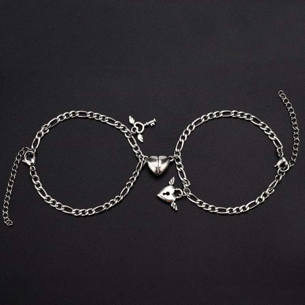 Magnetic Couple Bracelet Set Valentine's Day Gift for Couples - soufeelmy