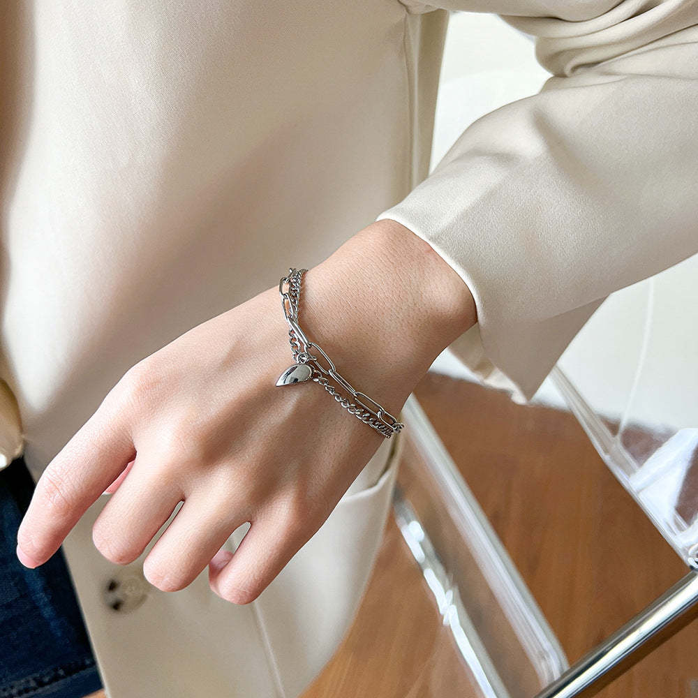 Magnetic Couple Bracelet Set Double Layer Design Valentine's Day Gift for Couples - soufeelmy