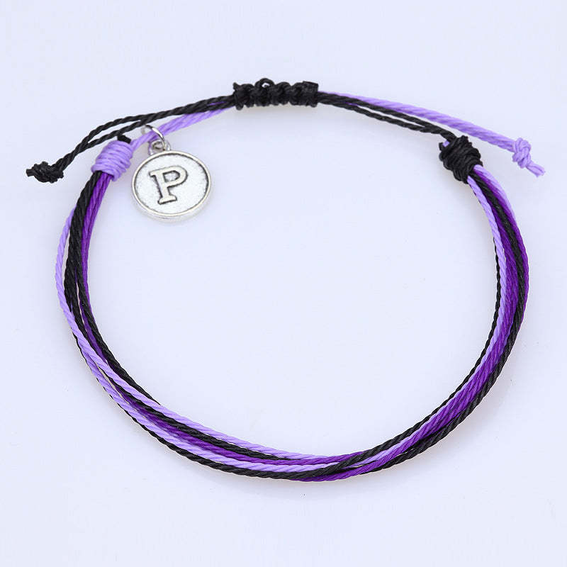 Stylish Braided Bracelet Adjustable Handmade Waterproof Beachy Bracelet - soufeelmy