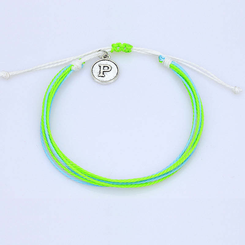 Stylish Braided Bracelet Adjustable Handmade Waterproof Beachy Bracelet - soufeelmy