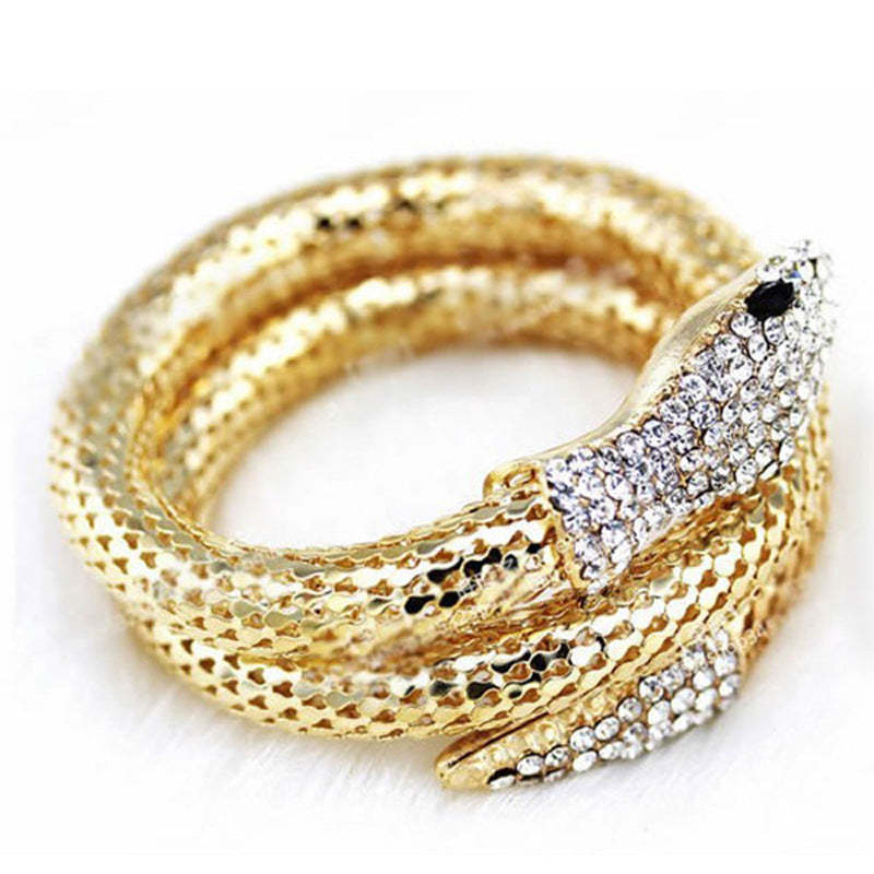 Punk Bracelet Snake Exaggerated Multilayer Gifts - soufeelmy