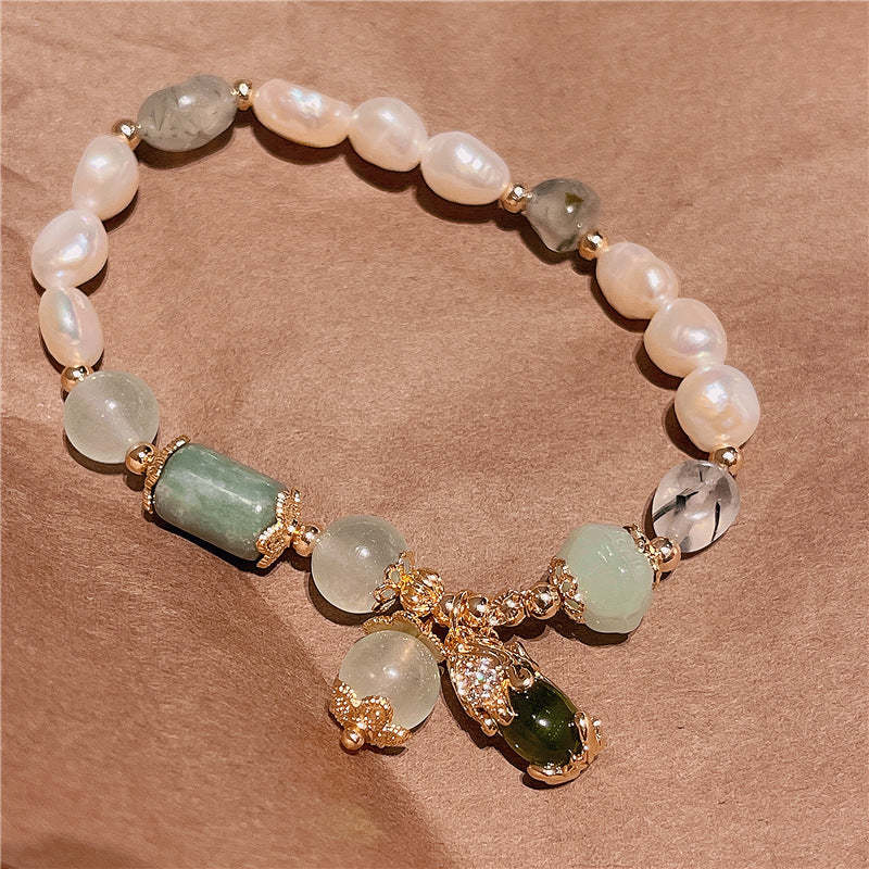 Fashion Bracelet Exquisite Pearl Pendant Design Sense Gifts - soufeelmy