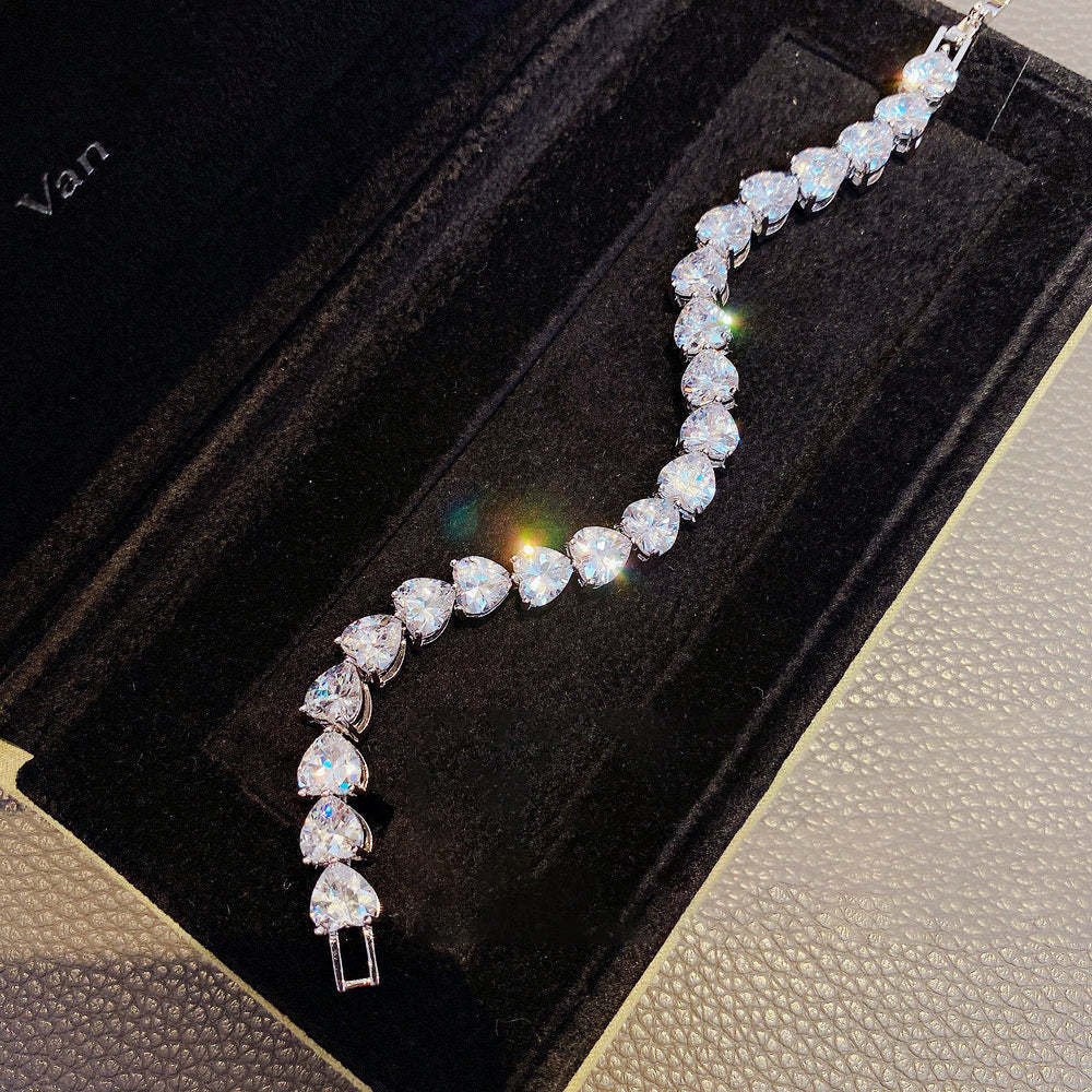 Full Drill Bracelet Charm Bracelet Fine Jewelry for Women Gifts for Her - soufeelmy