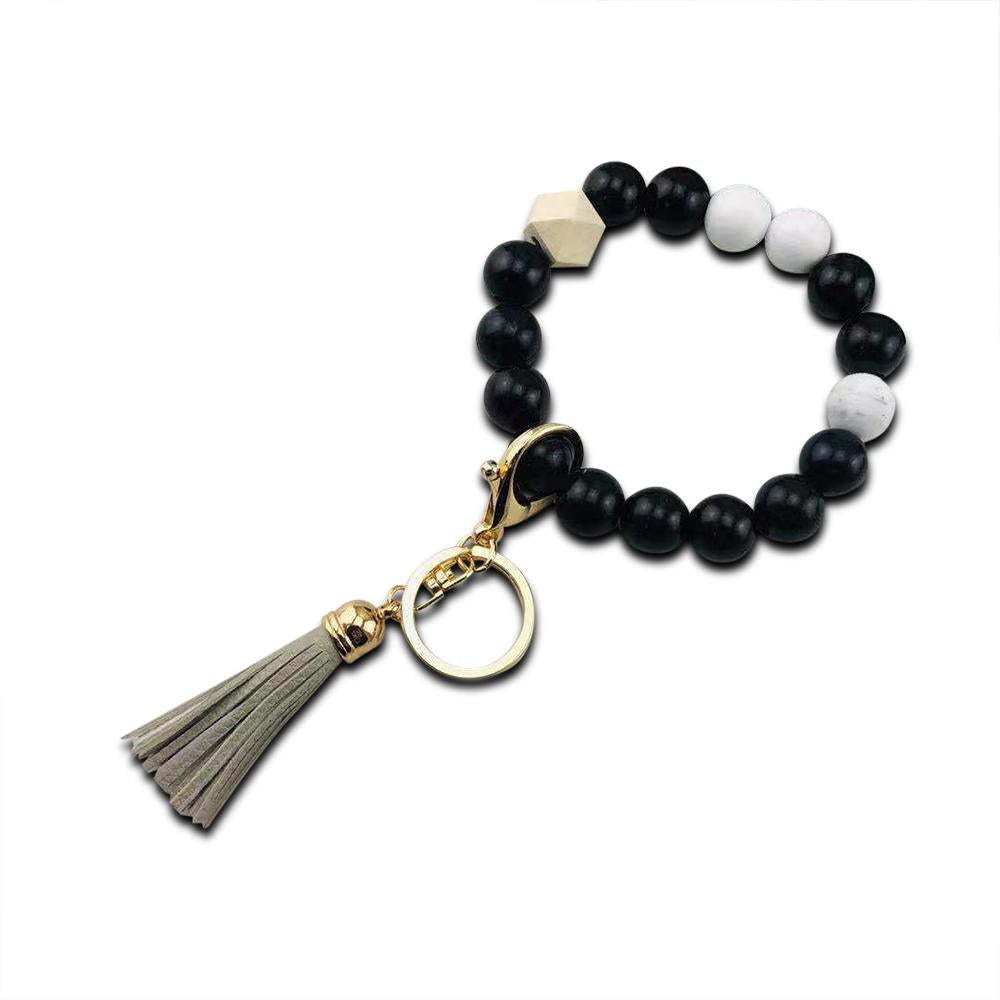 Silicone Key Ring Bracelets Wristlet Keychain for Women - soufeelmy