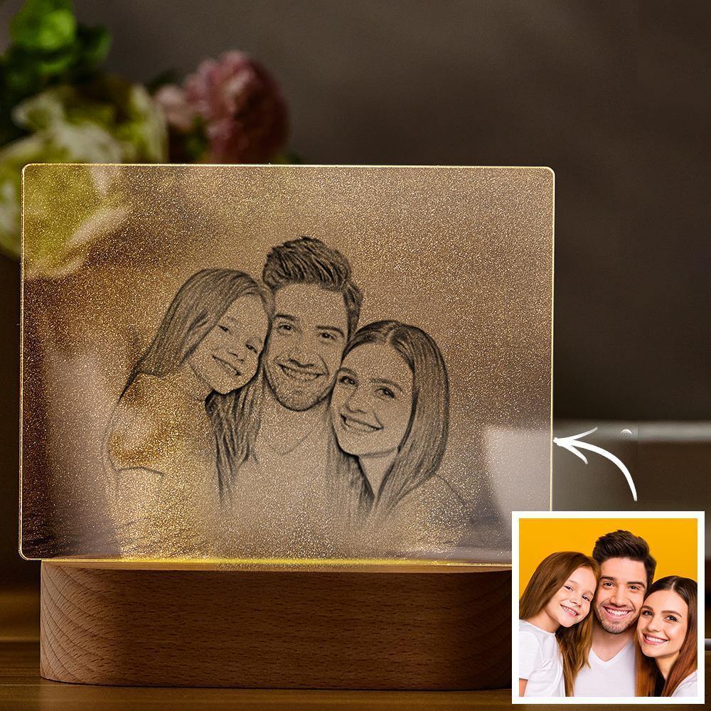 Personalised Photo Night Light Family Theme - soufeelmy