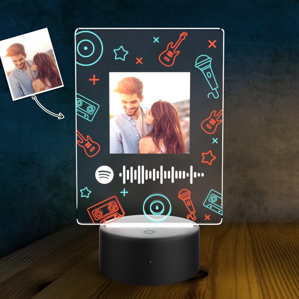 Customized Spotify LED light lamp Custom Night Light Christmas Gift - soufeelmy