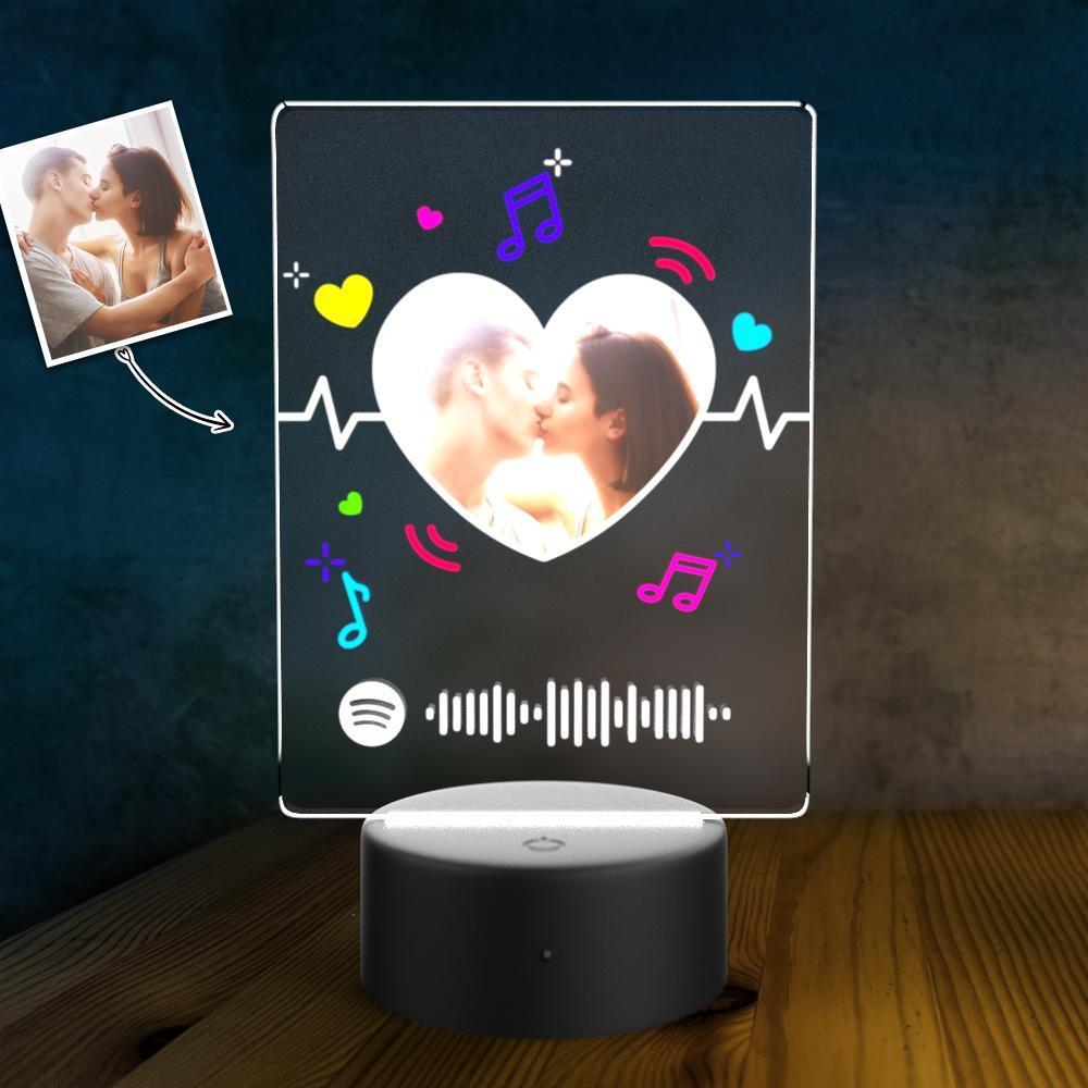 Customized Spotify LED light lamp Custom Night Light Christmas Gift - soufeelmy