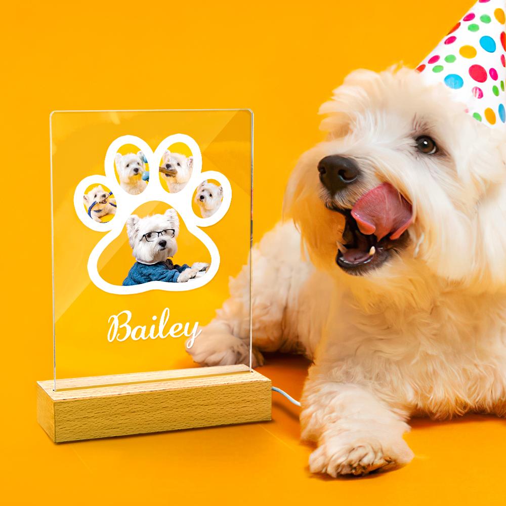 Personalized Imageable Dog Lights Personalized Pet Dog Portraits The Best Gift For Pet Lovers - soufeelmy