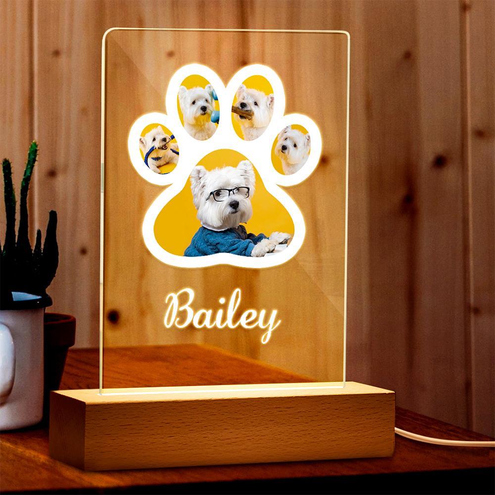 Personalized Imageable Dog Lights Personalized Pet Dog Portraits The Best Gift For Pet Lovers - soufeelmy