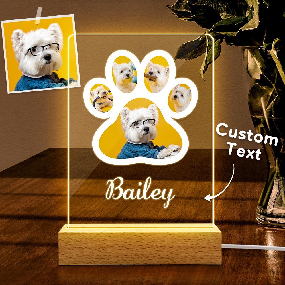 Personalized Imageable Dog Lights Personalized Pet Dog Portraits The Best Gift For Pet Lovers - soufeelmy