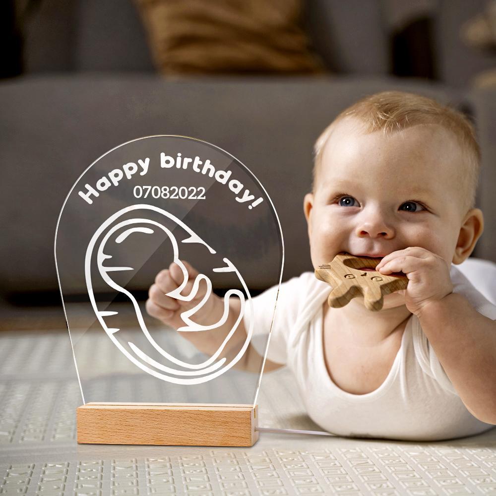 Personalized Gynecologist Design 3D Gift Led Lamp For Baby Custom Led Night Light - soufeelmy