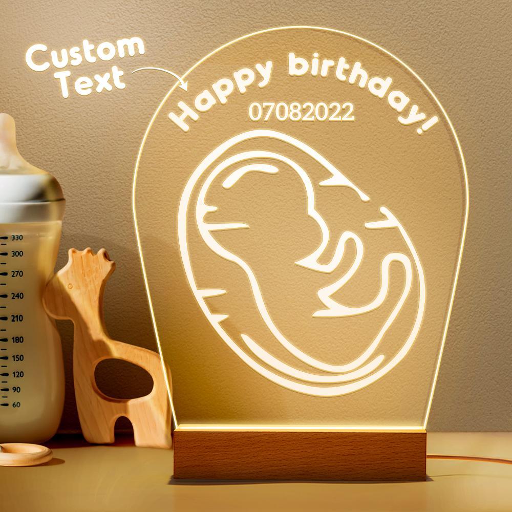 Personalized Gynecologist Design 3D Gift Led Lamp For Baby Custom Led Night Light - soufeelmy