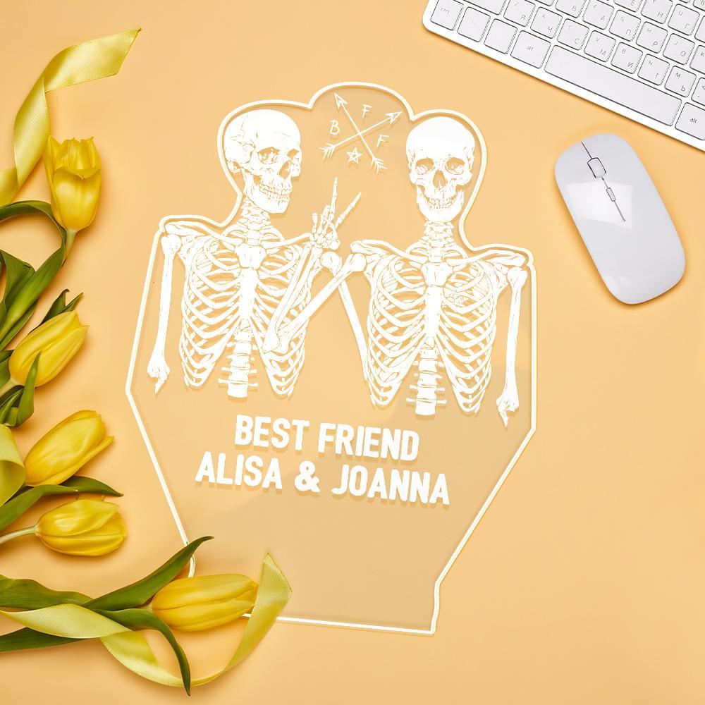 Bff Led Night Light Birthday Gifts for Best Friend Lamp Gift for Best Friend - soufeelmy